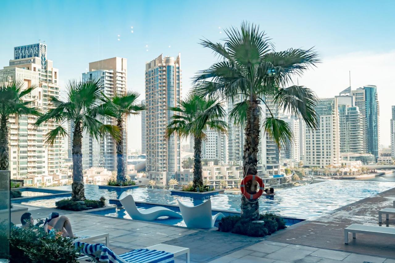 Higuests - Unique Studio With Stunning Panoramic Marina Views Dubai Exterior photo